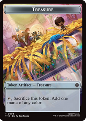 Treasure // Clue Double-Sided Token [Teenage Mutant Ninja Turtles Commander Tokens] | Exor Games New Glasgow