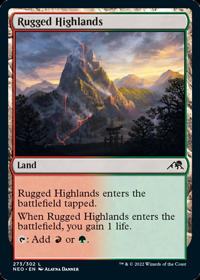 Rugged Highlands [Kamigawa: Neon Dynasty] | Exor Games New Glasgow