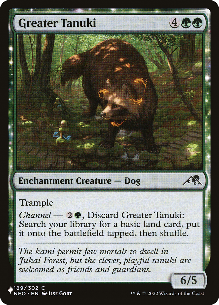 Greater Tanuki [The List] | Exor Games New Glasgow