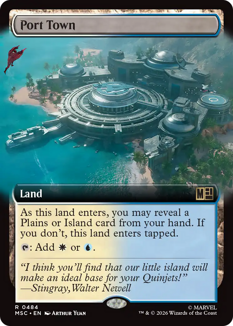 Port Town (Extended Art) [Marvel Super Heroes Commander] | Exor Games New Glasgow