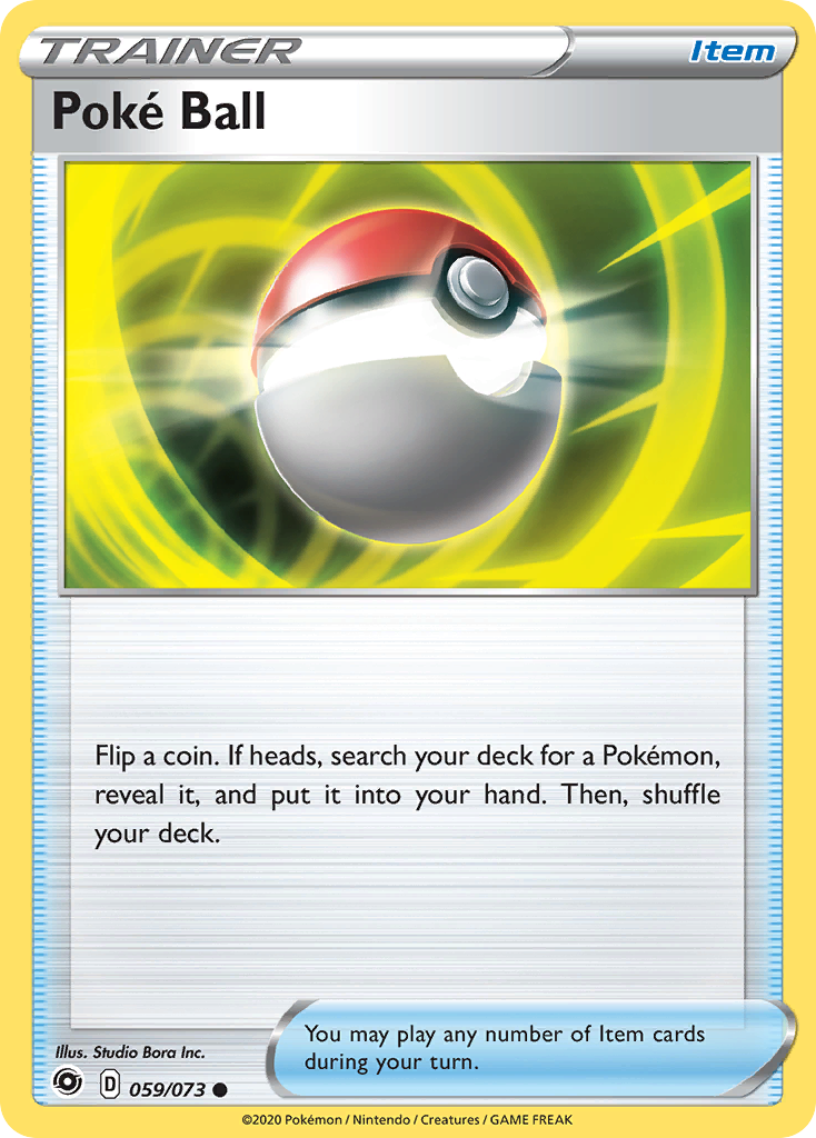 Poke Ball (059/073) [Sword & Shield: Champion's Path] | Exor Games New Glasgow