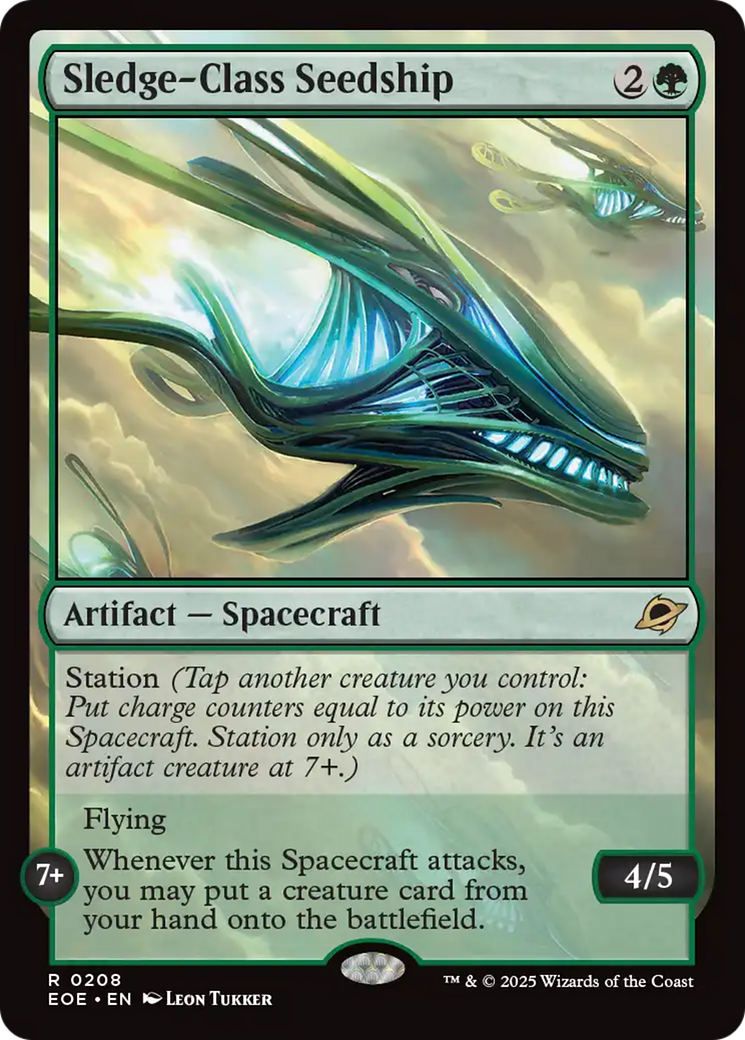 Sledge-Class Seedship [Edge of Eternities] | Exor Games New Glasgow