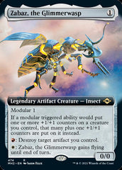 Zabaz, the Glimmerwasp (Extended Art) [Modern Horizons 2] | Exor Games New Glasgow