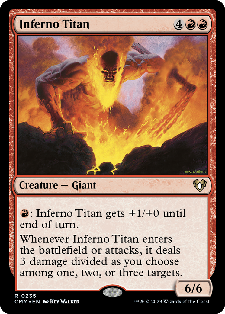 Inferno Titan [Commander Masters] | Exor Games New Glasgow