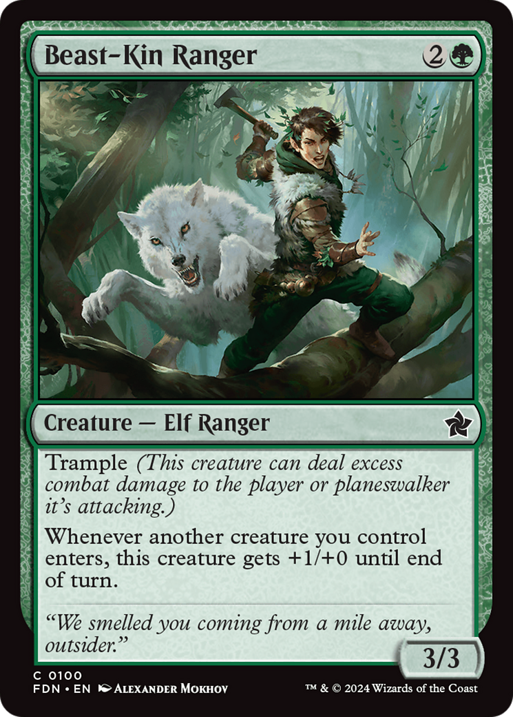 Beast-Kin Ranger [Foundations] | Exor Games New Glasgow