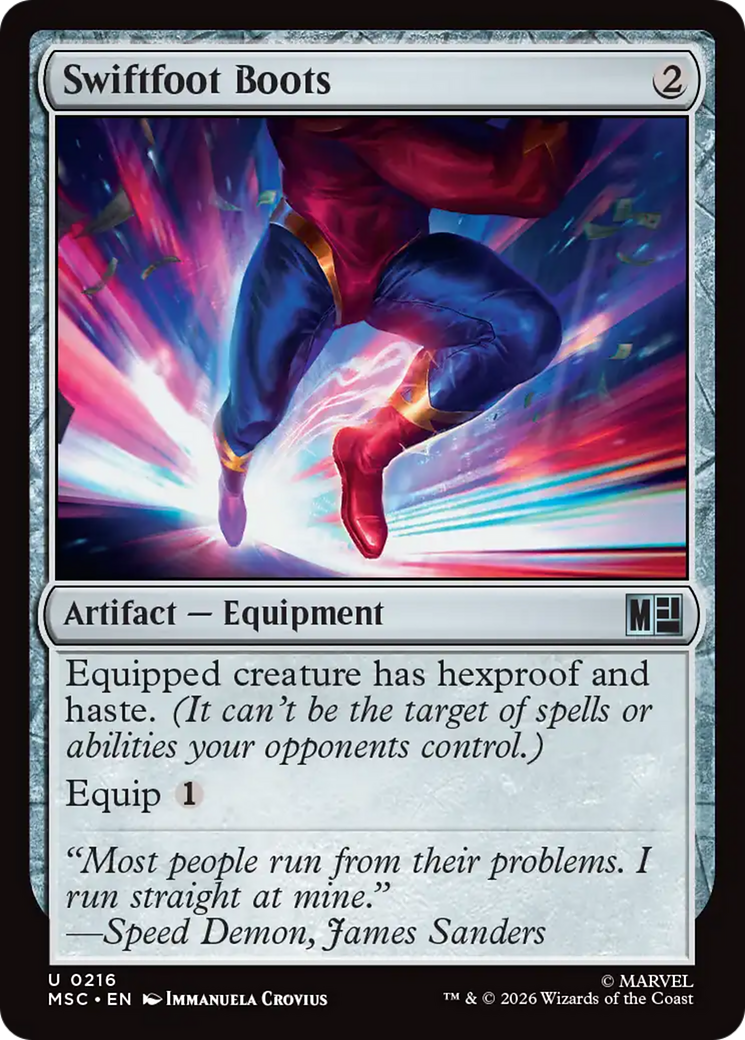 Swiftfoot Boots [Marvel Super Heroes Commander] | Exor Games New Glasgow