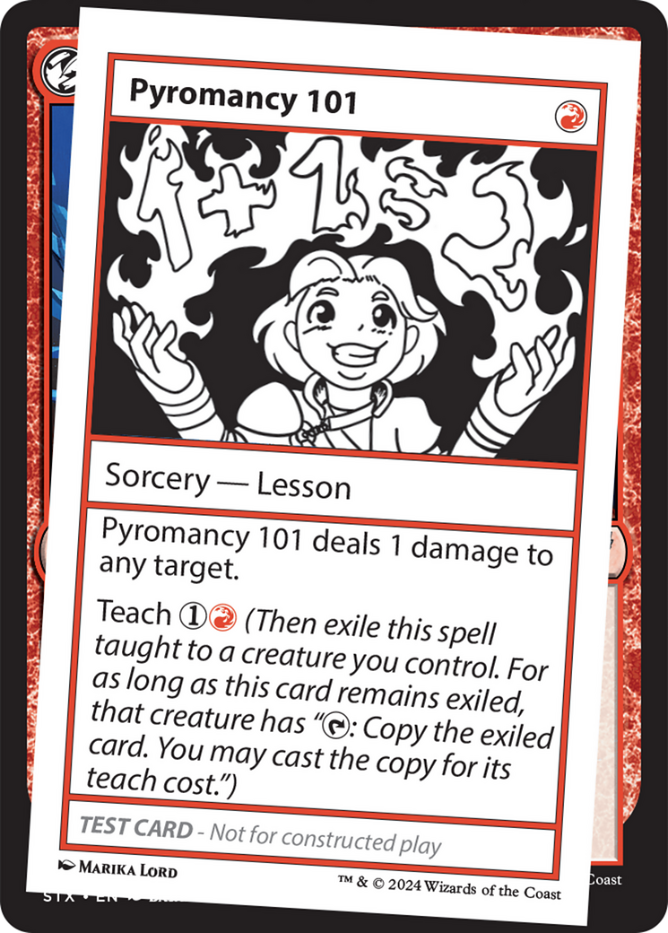 Pyromancy 101 [Mystery Booster 2 Playtest Cards] | Exor Games New Glasgow