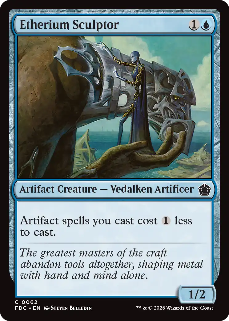 Etherium Sculptor [Foundations Commander] | Exor Games New Glasgow