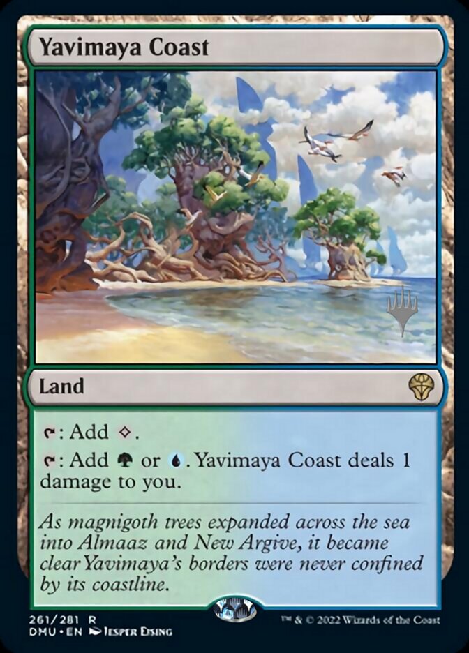 Yavimaya Coast (Promo Pack) [Dominaria United Promos] | Exor Games New Glasgow