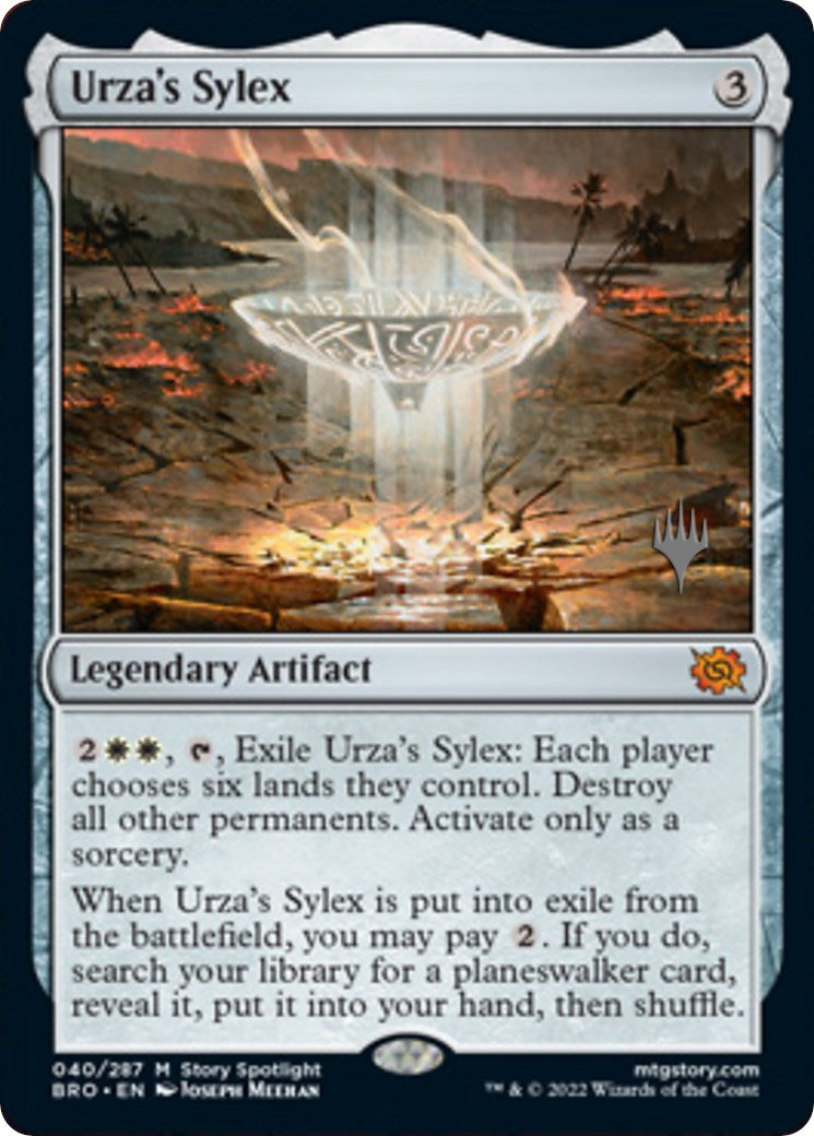 Urza's Sylex (Promo Pack) [The Brothers' War Promos] | Exor Games New Glasgow