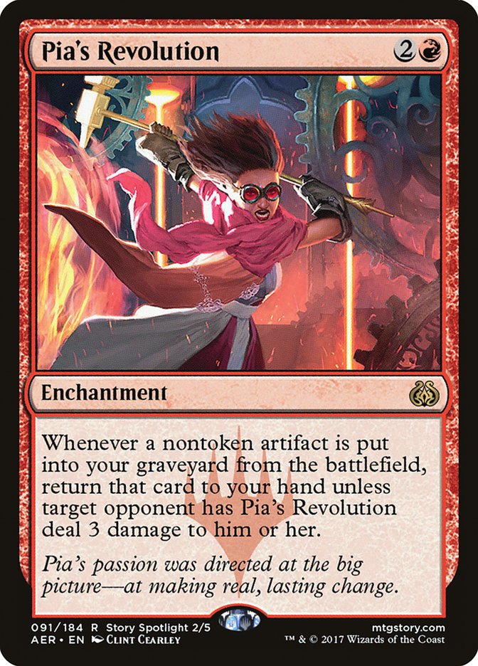 Pia's Revolution [Aether Revolt] | Exor Games New Glasgow