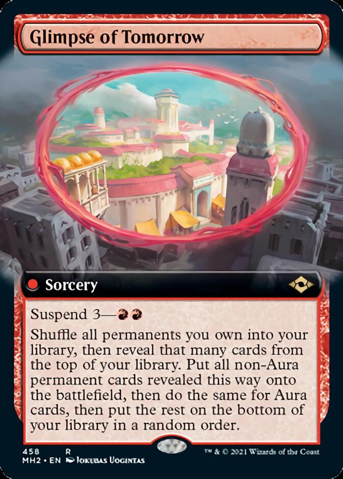 Glimpse of Tomorrow (Extended Art) [Modern Horizons 2] | Exor Games New Glasgow