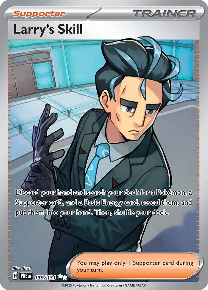 Larry's Skill (139/131) [Scarlet & Violet: Prismatic Evolutions] | Exor Games New Glasgow