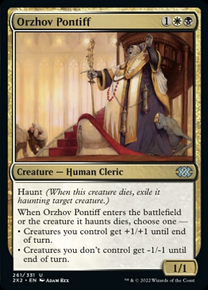 Orzhov Pontiff [Double Masters 2022] | Exor Games New Glasgow