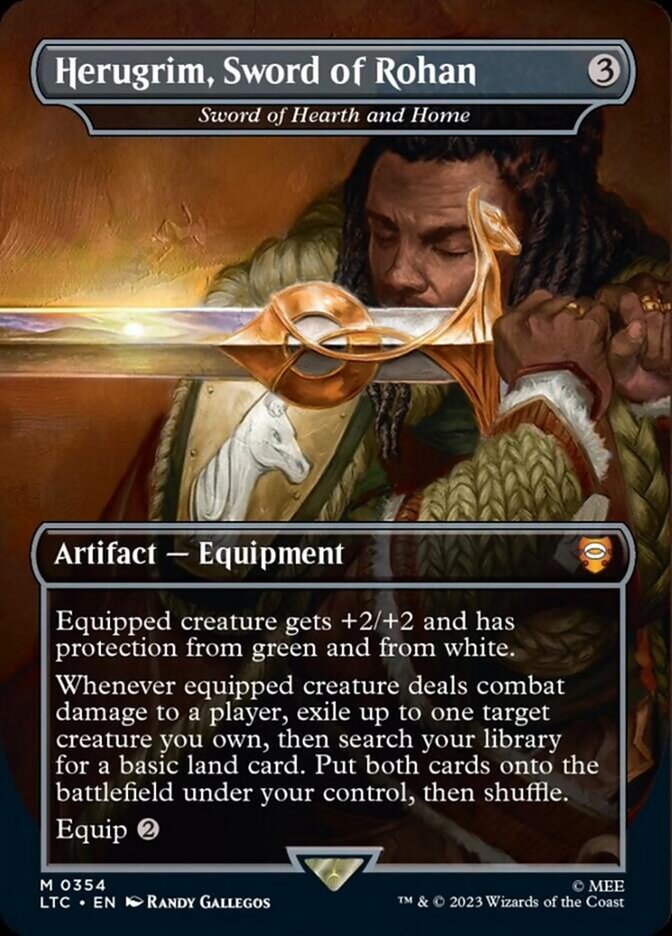Herugrim, Sword of Rohan - Sword of Hearth and Home [The Lord of the Rings: Tales of Middle-Earth Commander] | Exor Games New Glasgow