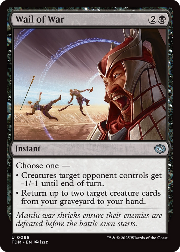 Wail of War [Tarkir: Dragonstorm] | Exor Games New Glasgow