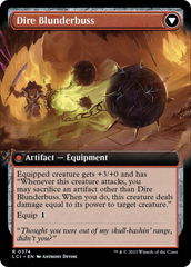 Dire Flail (Extended Art) [The Lost Caverns of Ixalan] | Exor Games New Glasgow