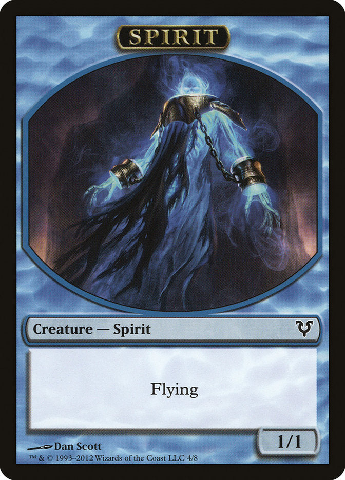 Spirit Token (4/8) [Avacyn Restored Tokens] | Exor Games New Glasgow