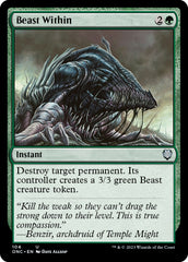 Beast Within [Phyrexia: All Will Be One Commander] | Exor Games New Glasgow