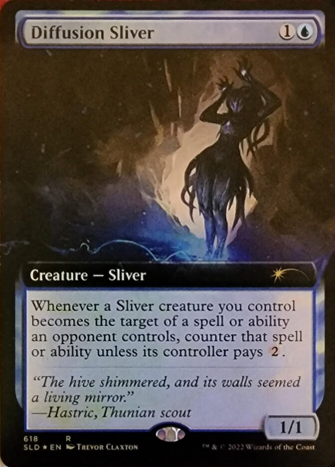 Diffusion Sliver (Extended Art) [Secret Lair Drop Promos] | Exor Games New Glasgow