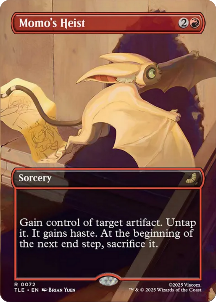 Momo's Heist (Borderless) [Avatar: The Last Airbender: Eternal-Legal] | Exor Games New Glasgow