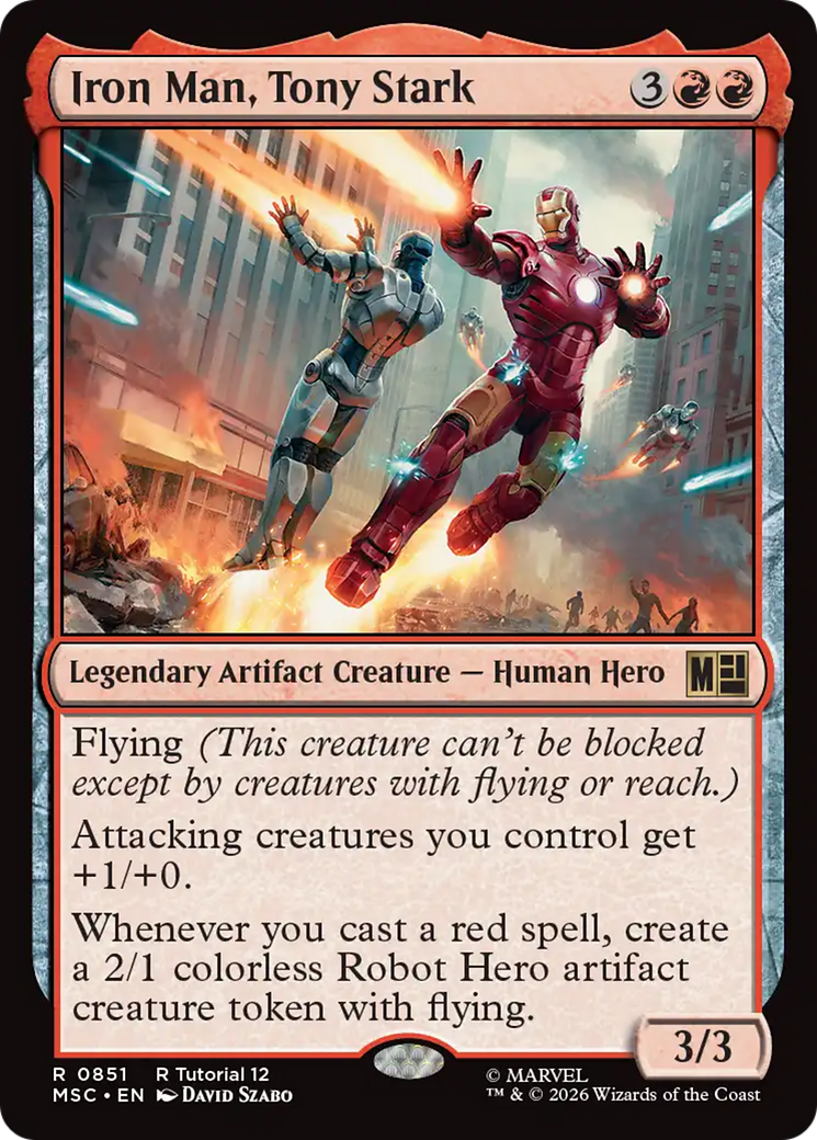 Iron Man, Tony Stark [Marvel Super Heroes Commander] | Exor Games New Glasgow
