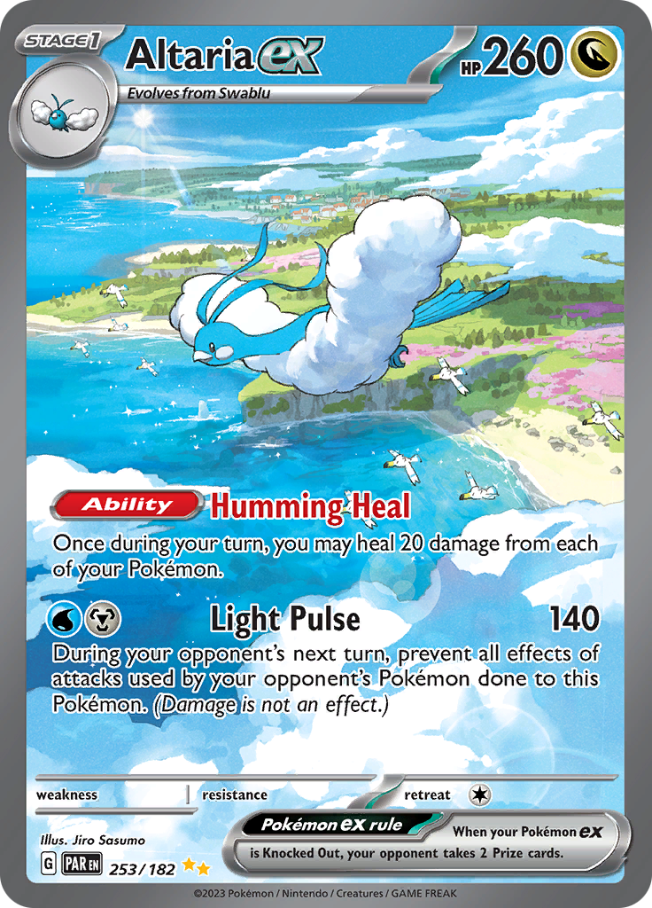 Altaria ex (253/182) [Scarlet & Violet: Paradox Rift] | Exor Games New Glasgow