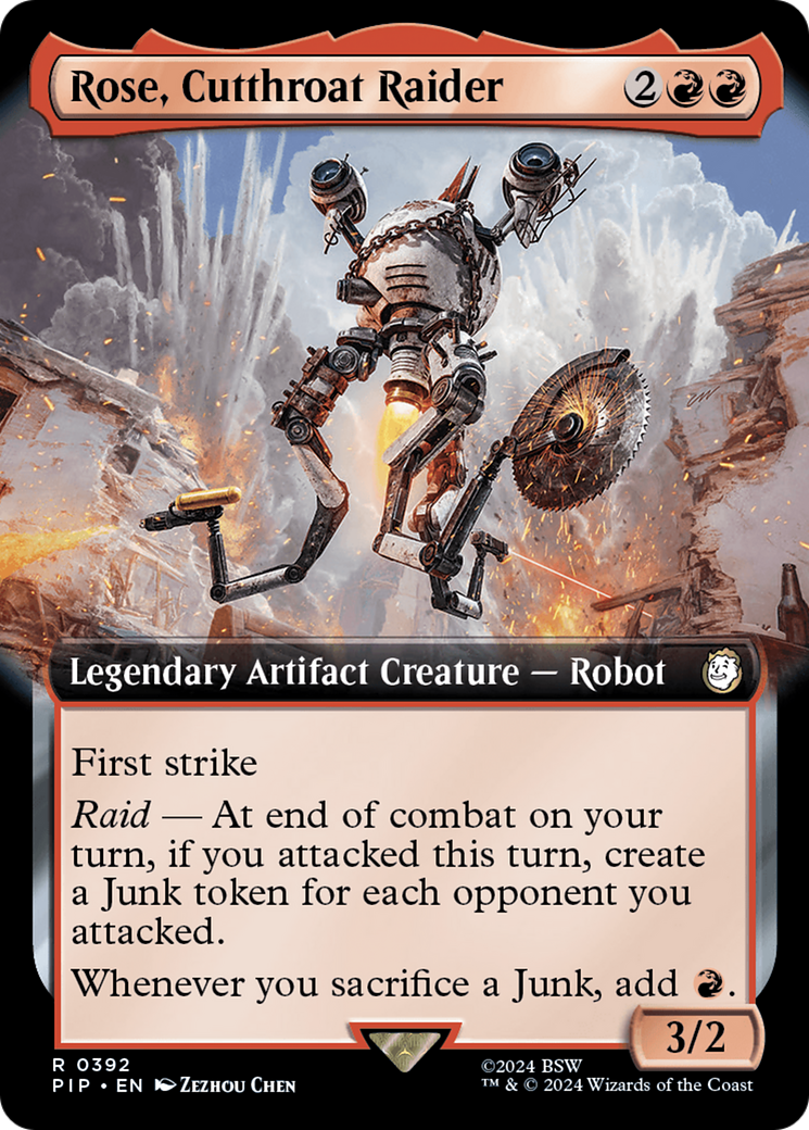 Rose, Cutthroat Raider (Extended Art) [Fallout] | Exor Games New Glasgow