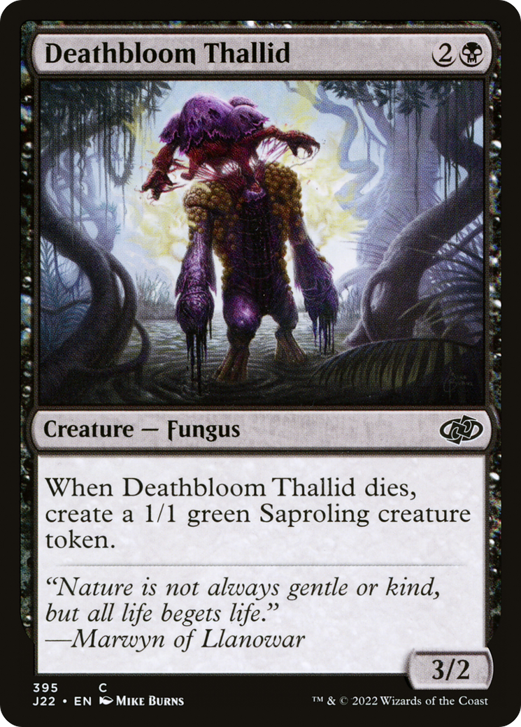 Deathbloom Thallid [Jumpstart 2022] | Exor Games New Glasgow