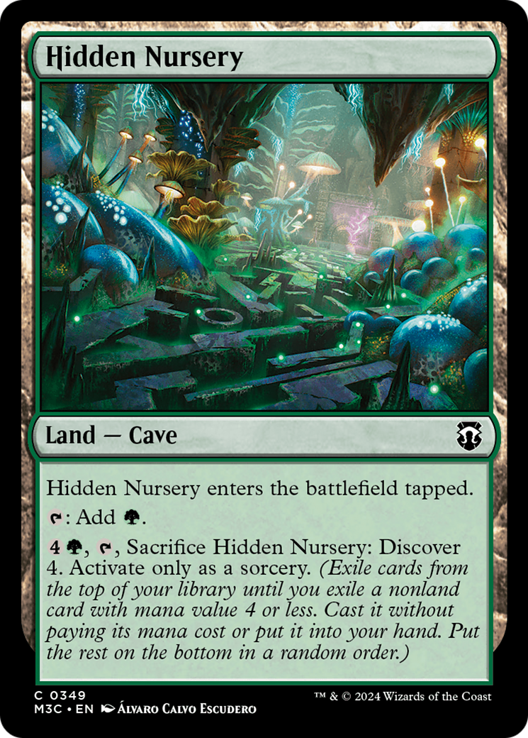 Hidden Nursery (Ripple Foil) [Modern Horizons 3 Commander] | Exor Games New Glasgow