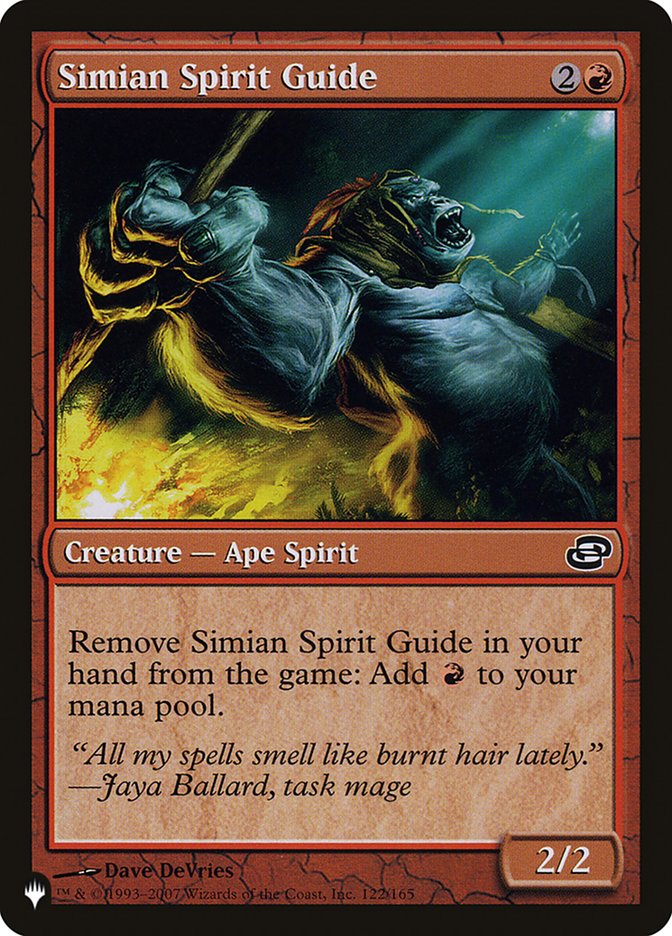 Simian Spirit Guide [The List] | Exor Games New Glasgow