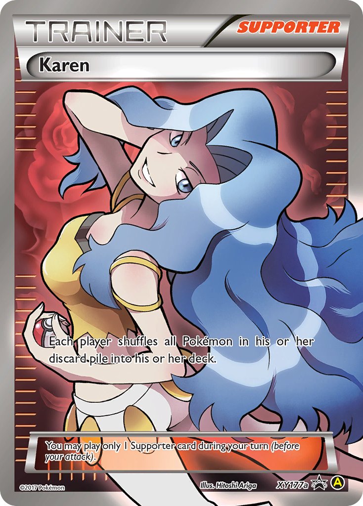 Karen (XY177a) [Alternate Art Promos] | Exor Games New Glasgow