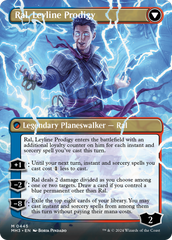 Ral, Monsoon Mage // Ral, Leyline Prodigy (Borderless) [Modern Horizons 3] | Exor Games New Glasgow