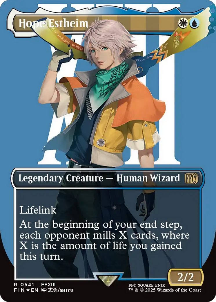 Hope Estheim (Borderless) (Surge Foil) [FINAL FANTASY] | Exor Games New Glasgow