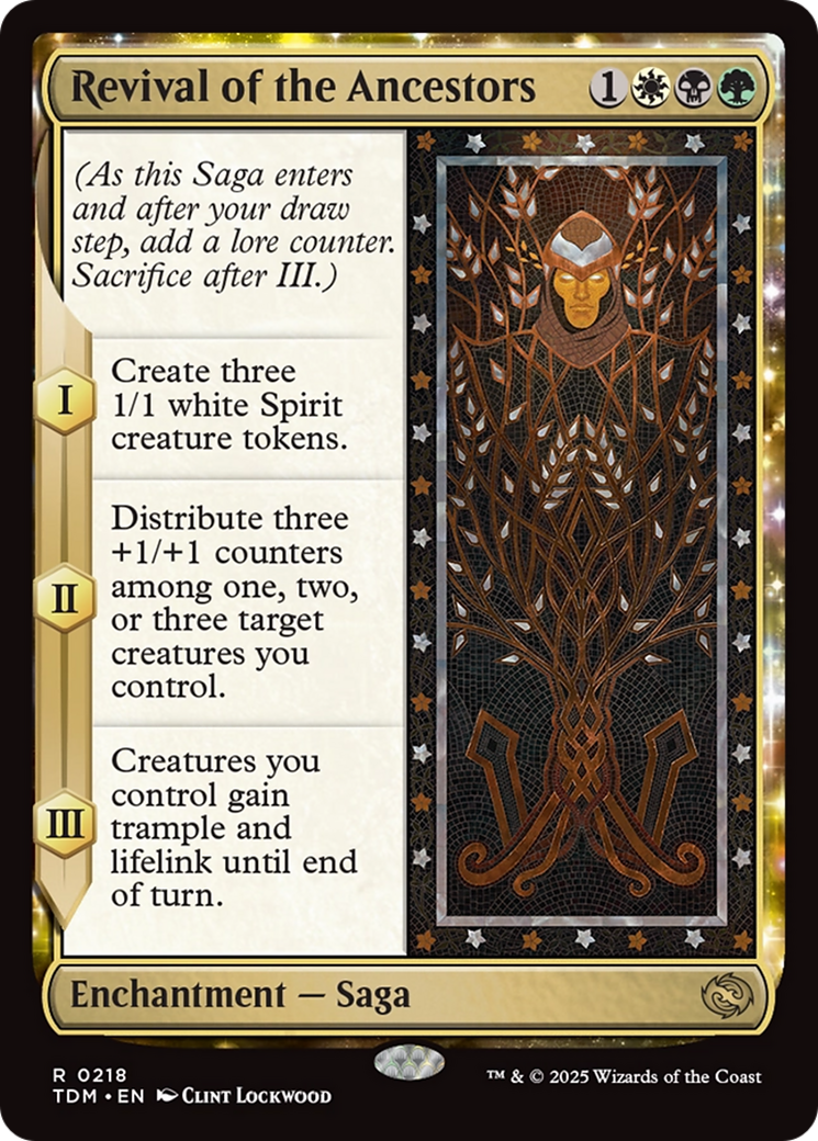 Revival of the Ancestors [Tarkir: Dragonstorm] | Exor Games New Glasgow