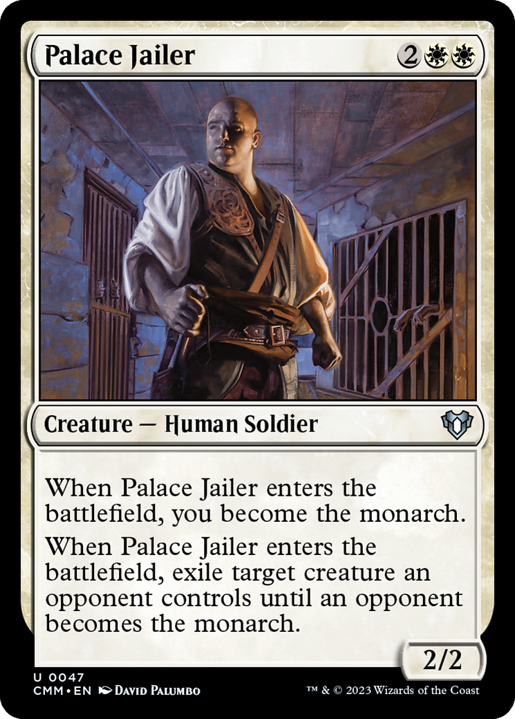 Palace Jailer [Commander Masters] | Exor Games New Glasgow