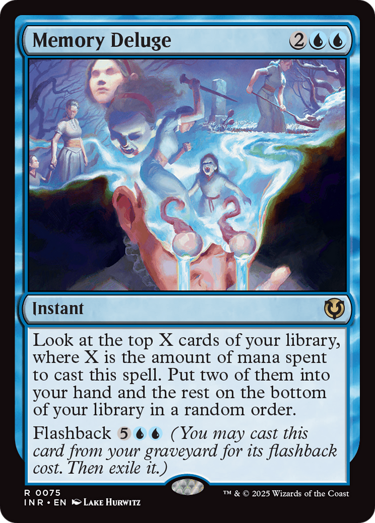 Memory Deluge [Innistrad Remastered] | Exor Games New Glasgow