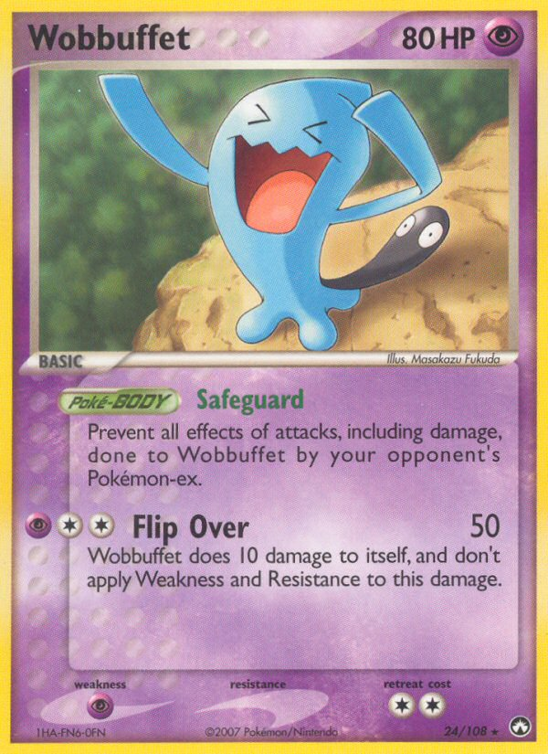 Wobbuffet (24/108) [EX: Power Keepers] | Exor Games New Glasgow