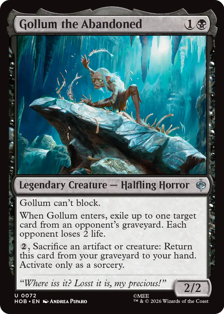 Gollum the Abandoned [The Hobbit] | Exor Games New Glasgow