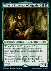 Titania, Protector of Argoth (Foil Etched) [Modern Horizons 2] | Exor Games New Glasgow