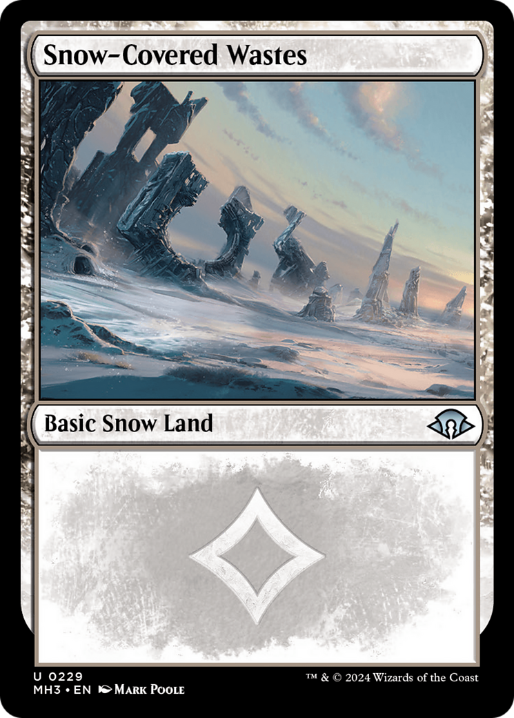 Snow-Covered Wastes (0229) [Modern Horizons 3] | Exor Games New Glasgow