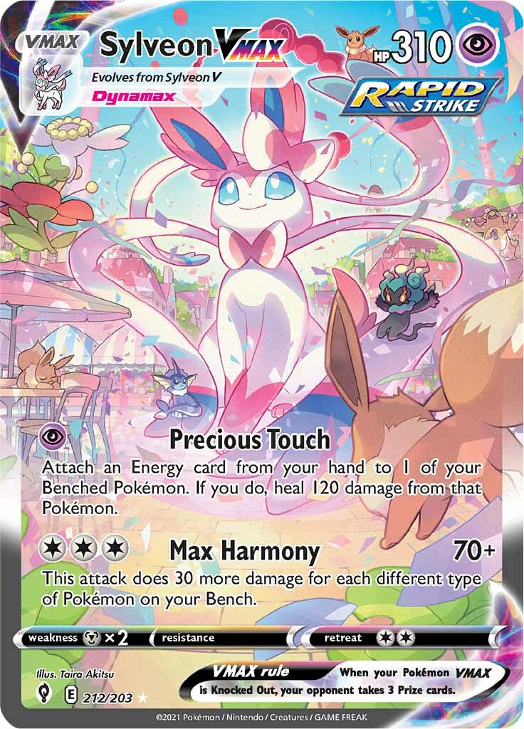 Sylveon VMAX (212/203) [Sword & Shield: Evolving Skies] | Exor Games New Glasgow