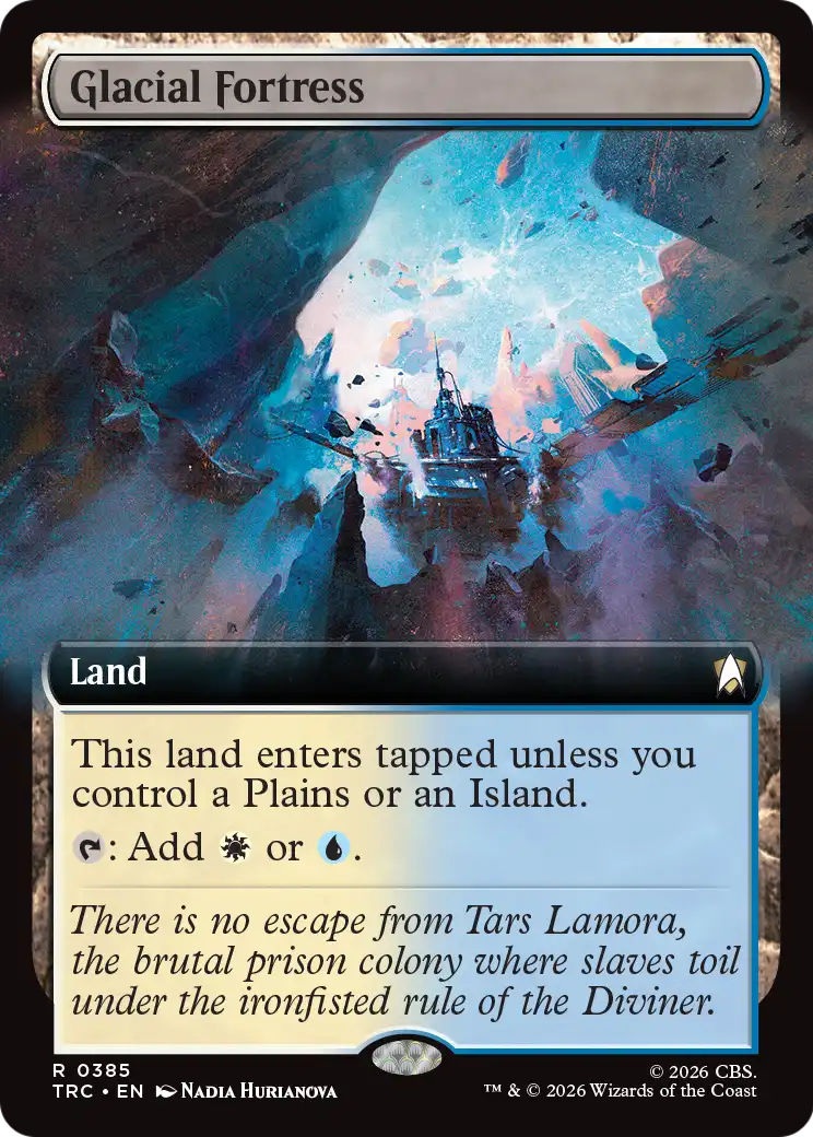 Glacial Fortress (Extended Art) [Star Trek Commander] | Exor Games New Glasgow