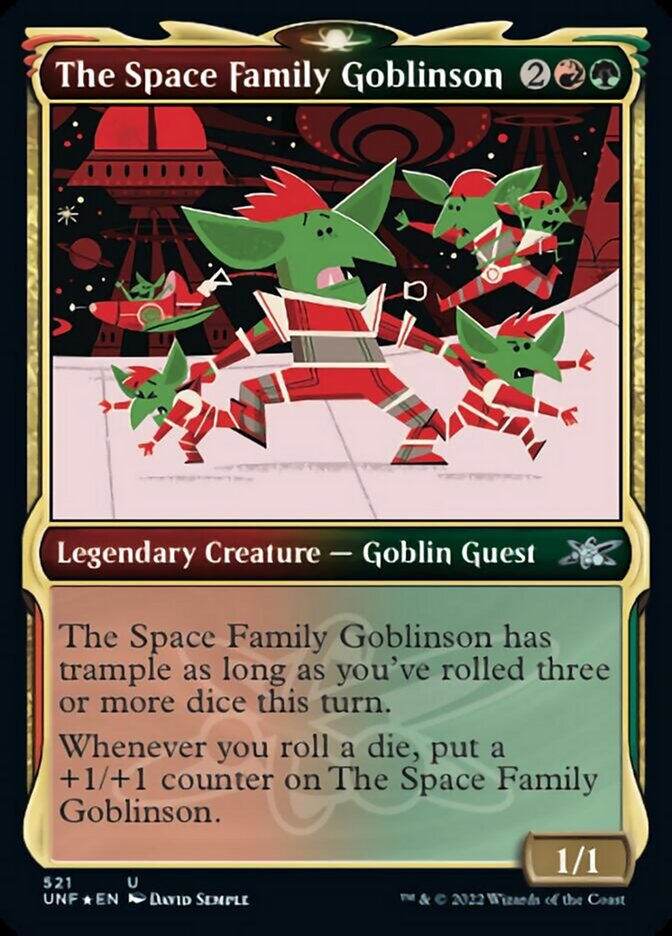 The Space Family Goblinson (Showcase) (Galaxy Foil) [Unfinity] | Exor Games New Glasgow