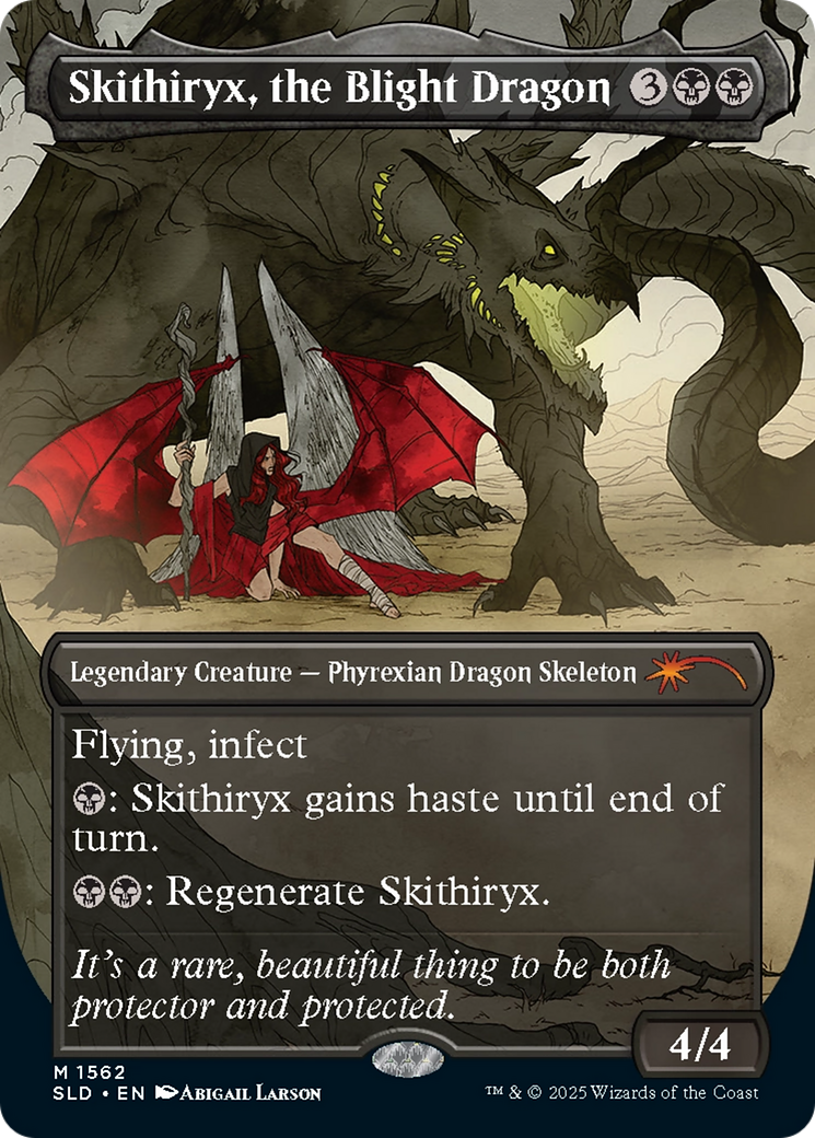 Skithiryx, the Blight Dragon (Rainbow Foil) [Secret Lair Drop Series] | Exor Games New Glasgow