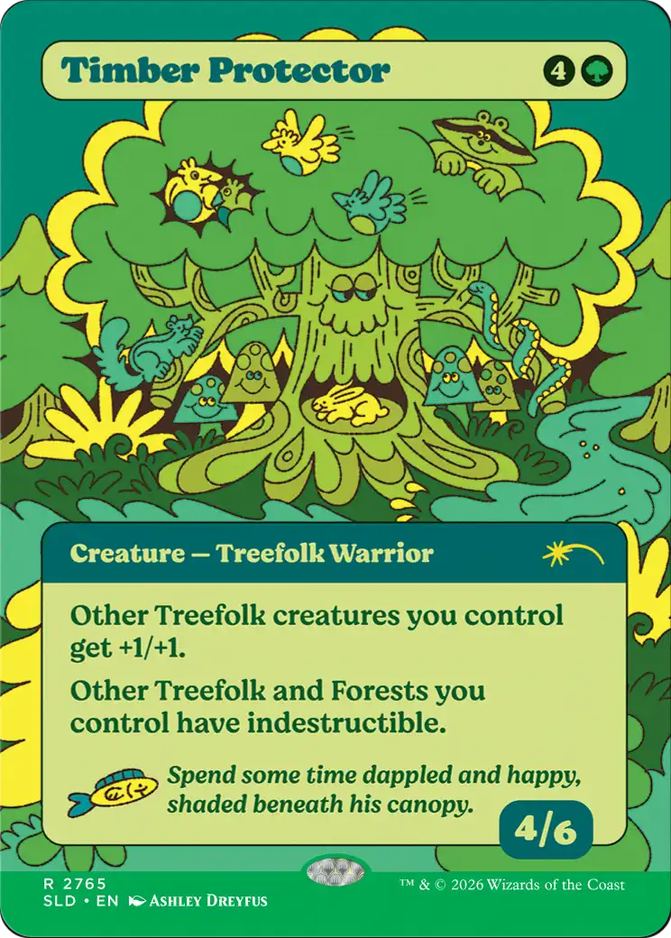 Timber Protector [Secret Lair Drop Series] | Exor Games New Glasgow