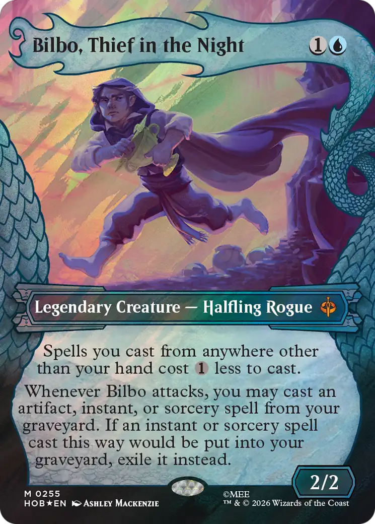Bilbo, Thief in the Night (Showcase) (Surge Foil) [The Hobbit] | Exor Games New Glasgow