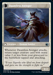 Bereaved Survivor // Dauntless Avenger [Innistrad: Midnight Hunt] | Exor Games New Glasgow