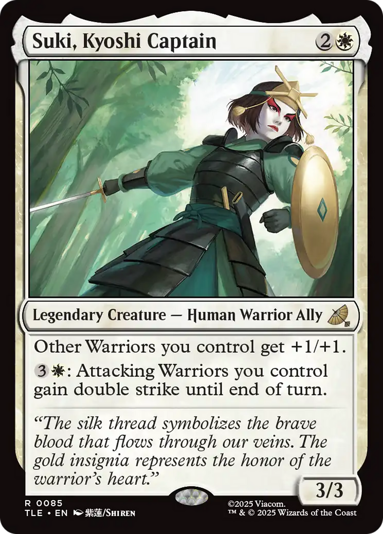 Suki, Kyoshi Captain [Avatar: The Last Airbender: Eternal-Legal] | Exor Games New Glasgow