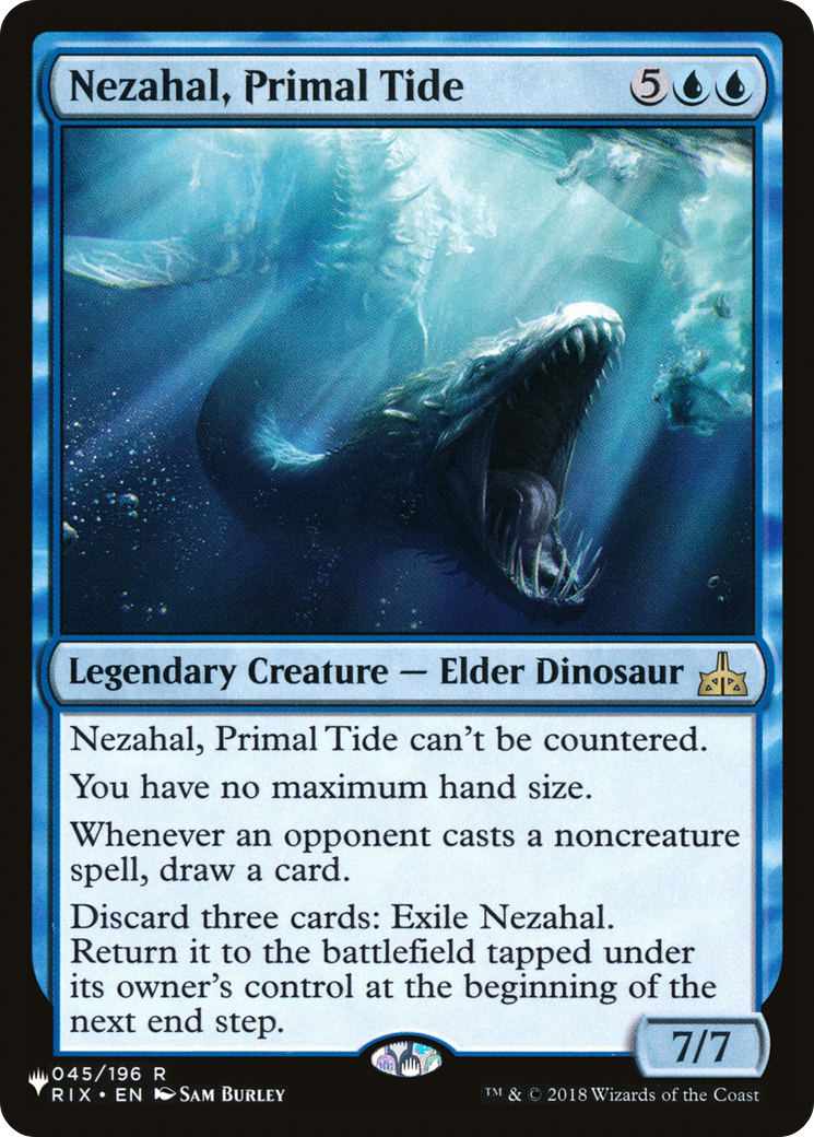 Nezahal, Primal Tide [The List] | Exor Games New Glasgow
